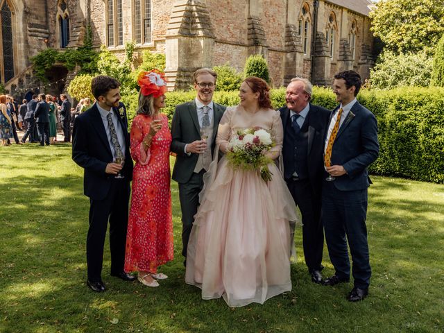 Jack and Charlotte's Wedding in Wells, Somerset 11