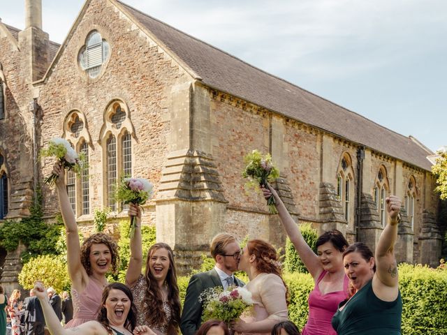 Jack and Charlotte's Wedding in Wells, Somerset 12