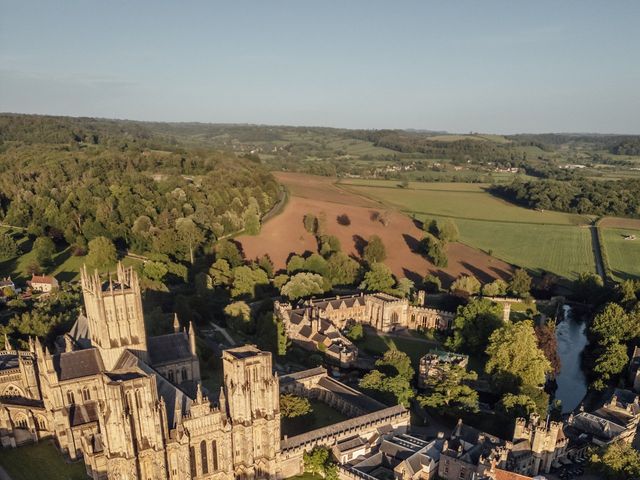 Jack and Charlotte's Wedding in Wells, Somerset 18