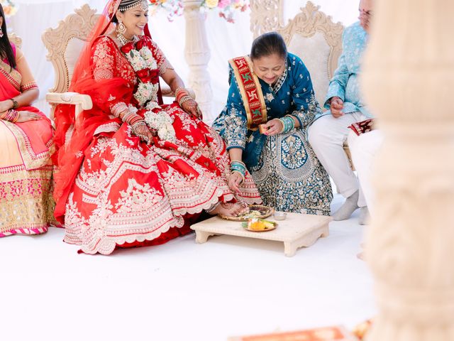 Kisha and Ami's Wedding in London - West, West London 24