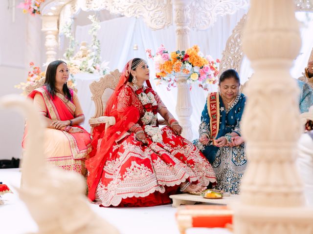 Kisha and Ami's Wedding in London - West, West London 25