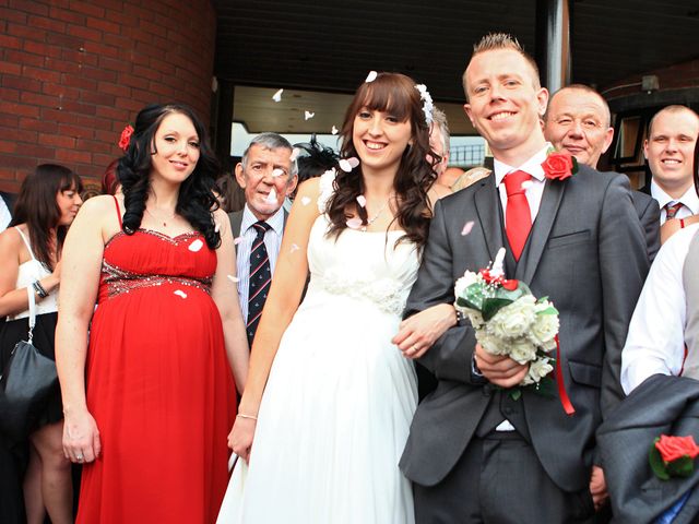 Darren and Jessica&apos;s Wedding in Brynteg, Wrexham 25