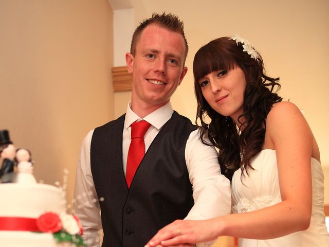 Darren and Jessica&apos;s Wedding in Brynteg, Wrexham 28