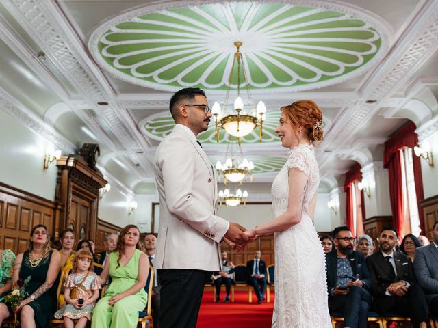 Arianne and Rishab's Wedding in Islington, North London 17
