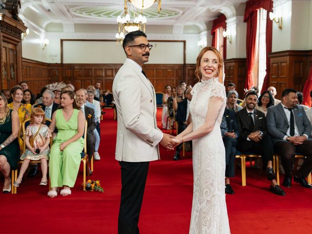 Arianne and Rishab's Wedding in Islington, North London 18