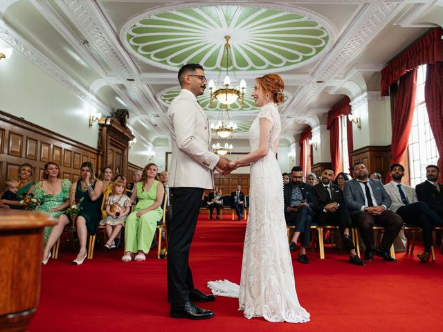 Arianne and Rishab's Wedding in Islington, North London 20