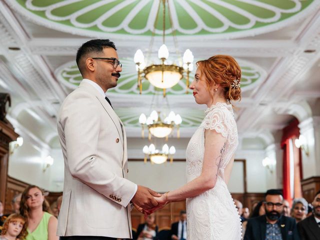 Arianne and Rishab's Wedding in Islington, North London 22