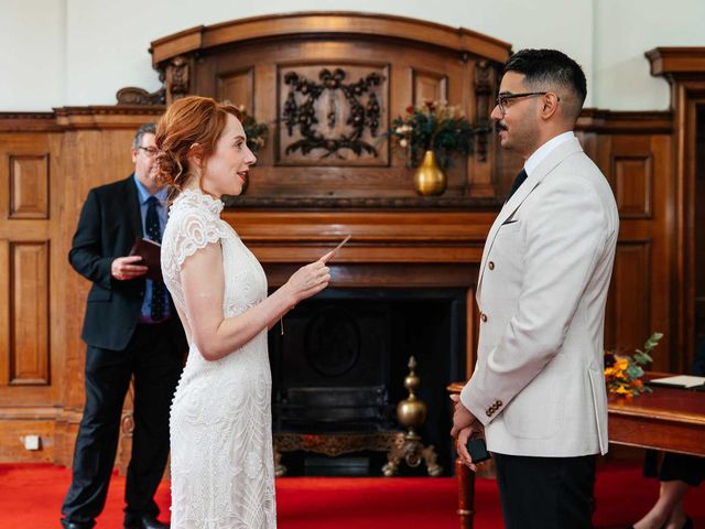 Arianne and Rishab's Wedding in Islington, North London 23