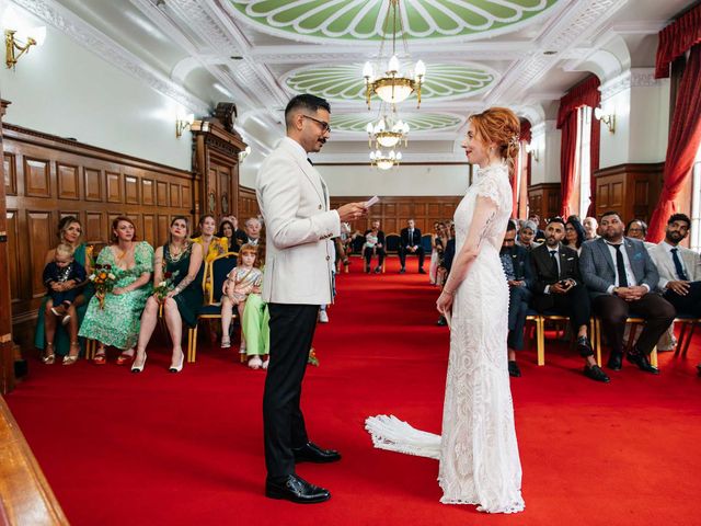 Arianne and Rishab's Wedding in Islington, North London 26