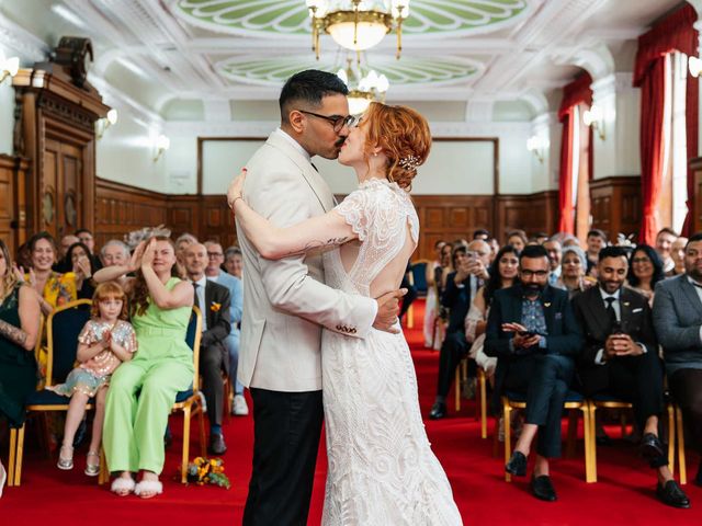 Arianne and Rishab's Wedding in Islington, North London 28