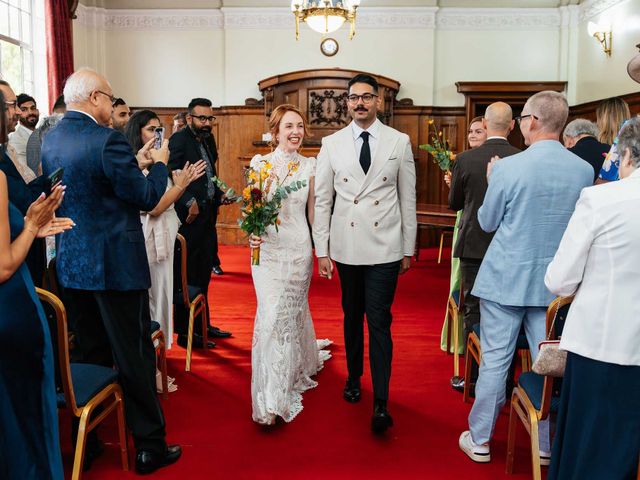 Arianne and Rishab's Wedding in Islington, North London 29