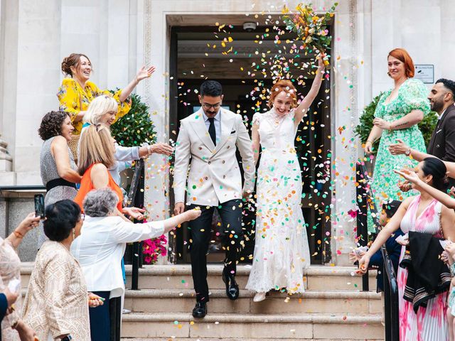 Arianne and Rishab's Wedding in Islington, North London 31
