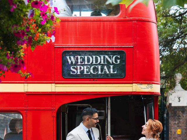 Arianne and Rishab's Wedding in Islington, North London 34