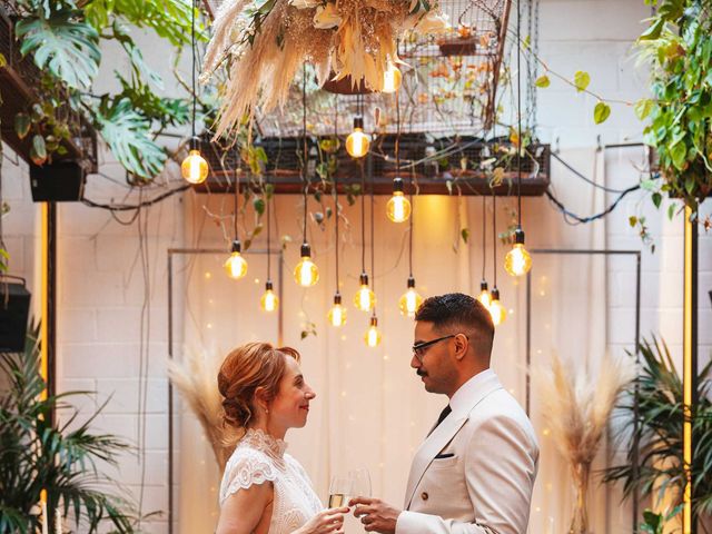 Arianne and Rishab's Wedding in Islington, North London 40