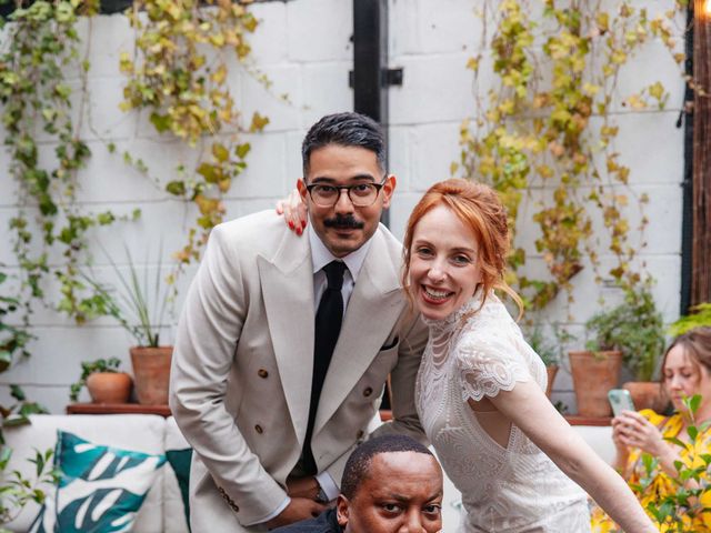 Arianne and Rishab's Wedding in Islington, North London 61