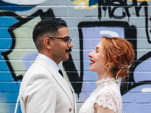 Arianne and Rishab's Wedding in Islington, North London 62