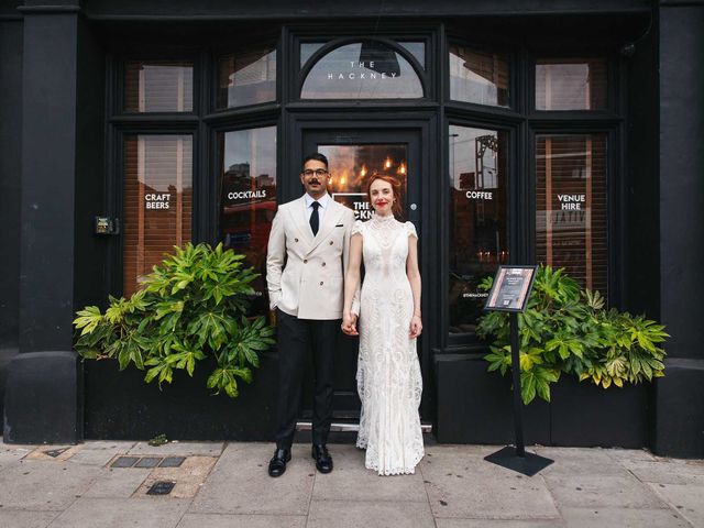 Arianne and Rishab's Wedding in Islington, North London 68