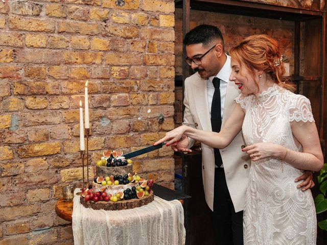 Arianne and Rishab's Wedding in Islington, North London 70