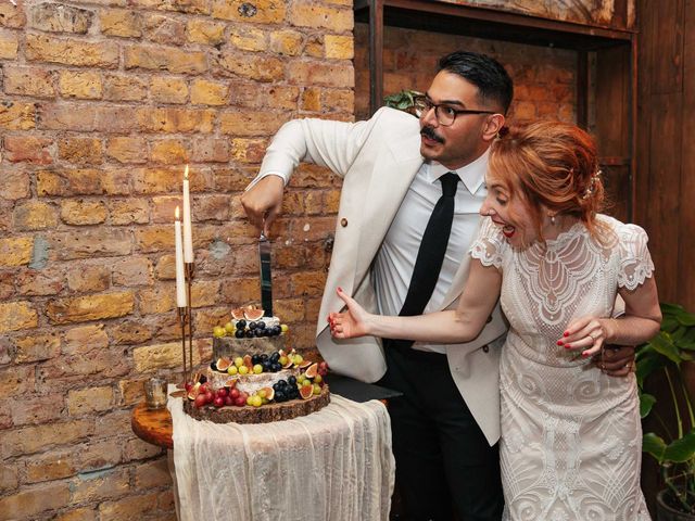 Arianne and Rishab's Wedding in Islington, North London 71