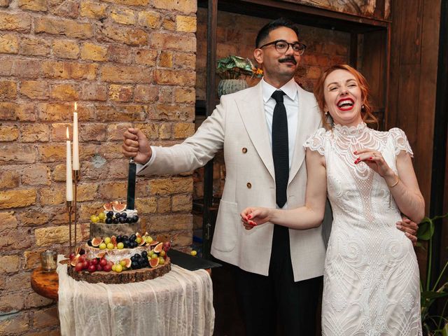 Arianne and Rishab's Wedding in Islington, North London 72