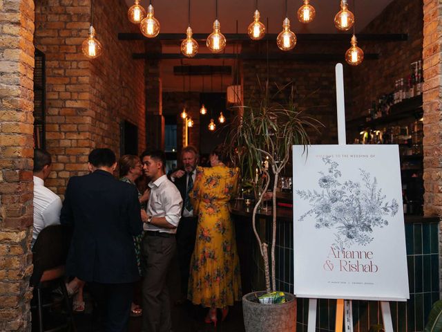 Arianne and Rishab's Wedding in Islington, North London 75