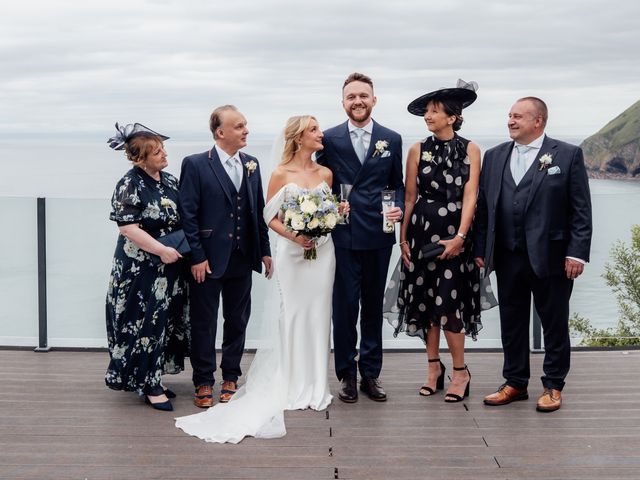 Connor and Amy's Wedding in Ilfracombe, Devon 12