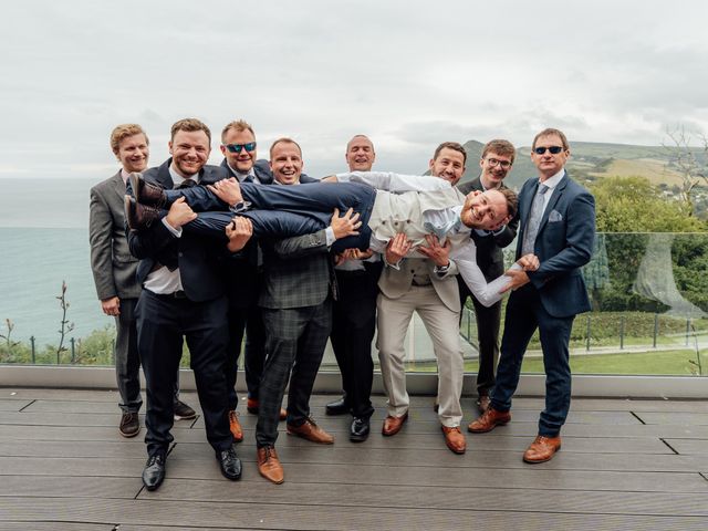 Connor and Amy's Wedding in Ilfracombe, Devon 15