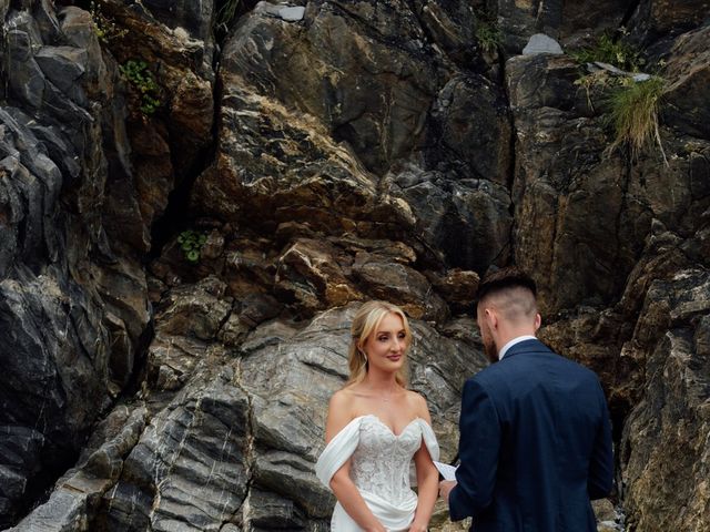Connor and Amy's Wedding in Ilfracombe, Devon 16