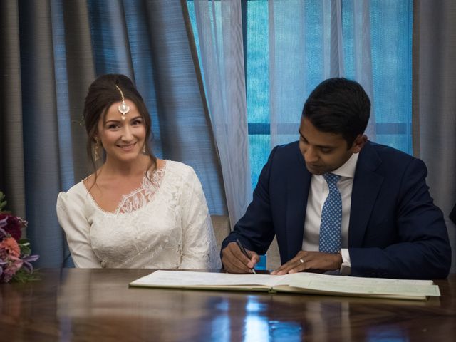 Sophia and Ruwantha's Wedding in Central London, South West London 14