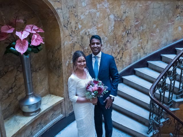 Sophia and Ruwantha's Wedding in Central London, South West London 32