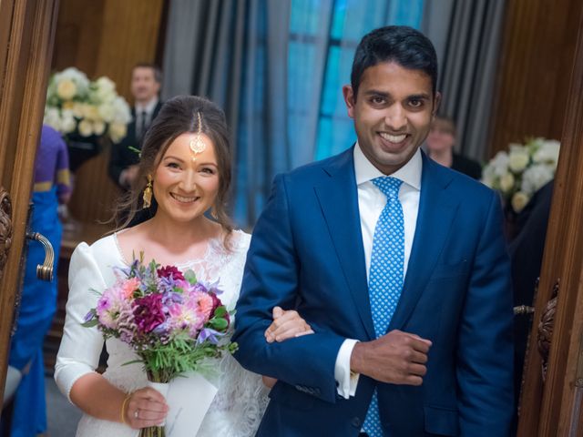 Sophia and Ruwantha's Wedding in Central London, South West London 17