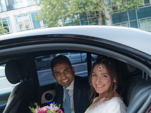 Sophia and Ruwantha's Wedding in Central London, South West London 25