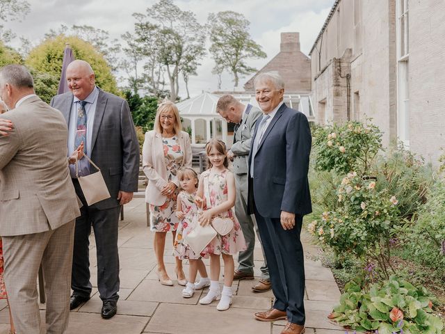 Damien and Jen&apos;s Wedding in Marshall Meadows, Northumberland 30