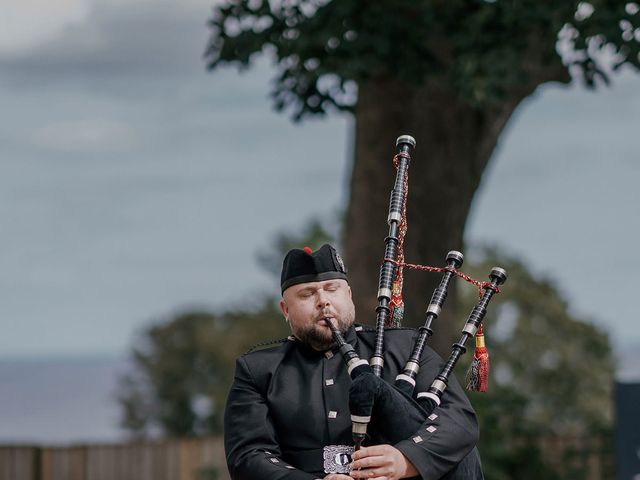 Damien and Jen&apos;s Wedding in Marshall Meadows, Northumberland 31