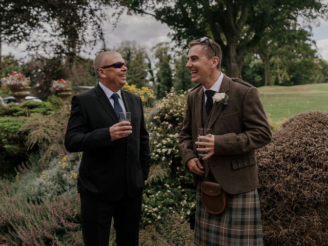 Damien and Jen&apos;s Wedding in Marshall Meadows, Northumberland 32