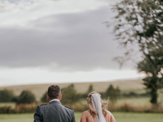 Damien and Jen&apos;s Wedding in Marshall Meadows, Northumberland 90