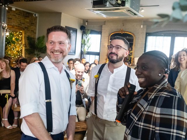 James and Joe's Wedding in London - North, North London 40