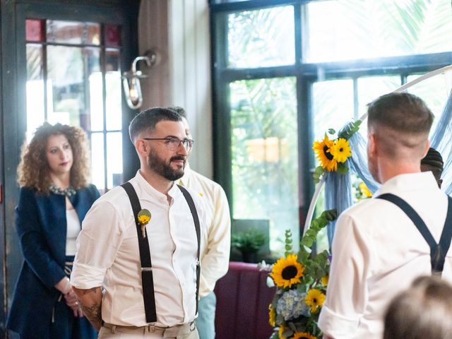 James and Joe's Wedding in London - North, North London 51