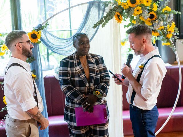 James and Joe's Wedding in London - North, North London 53