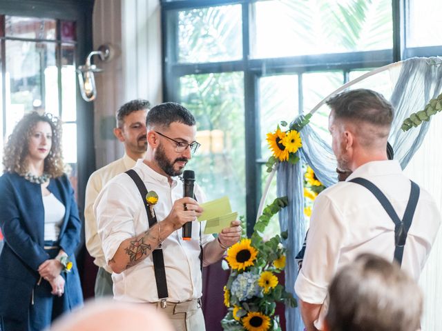 James and Joe's Wedding in London - North, North London 79