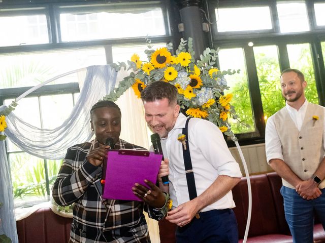 James and Joe's Wedding in London - North, North London 87
