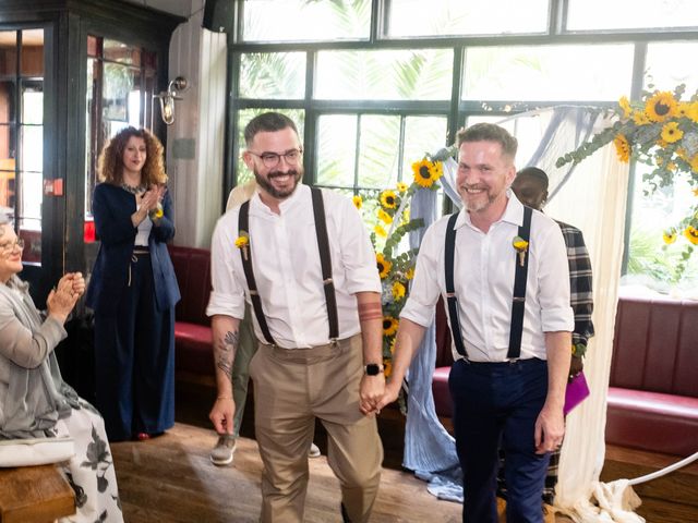 James and Joe's Wedding in London - North, North London 102
