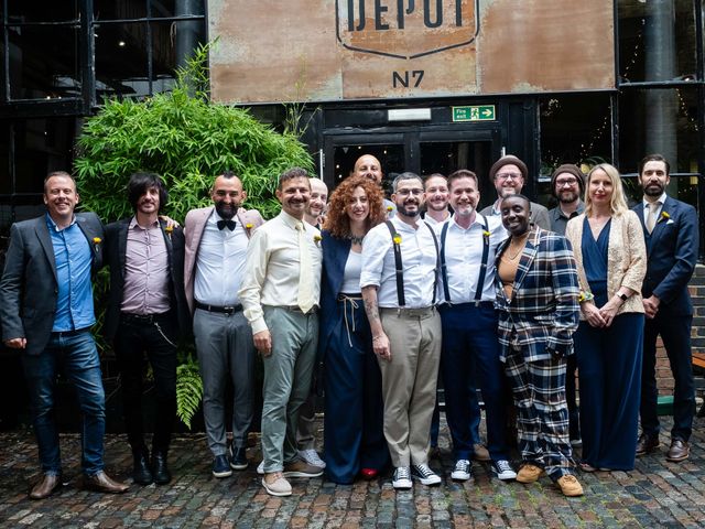 James and Joe's Wedding in London - North, North London 111