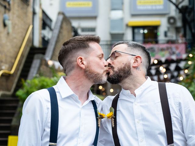 James and Joe's Wedding in London - North, North London 125