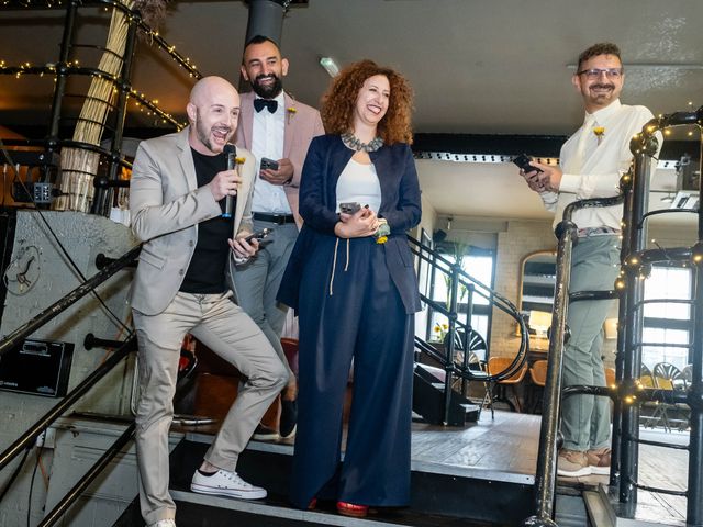 James and Joe's Wedding in London - North, North London 162