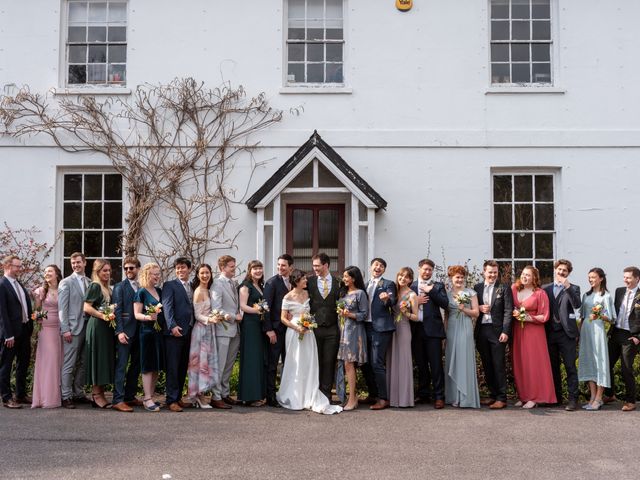 Dom and Lucy&apos;s Wedding in Esher, Surrey 370