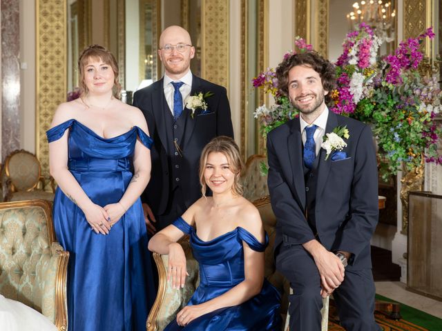 Joseph and Kathrine's Wedding in Durham City, Durham 99