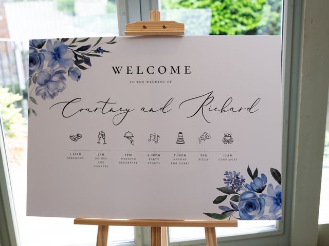 Richard and Courtney's Wedding in Welwyn, Hertfordshire 2