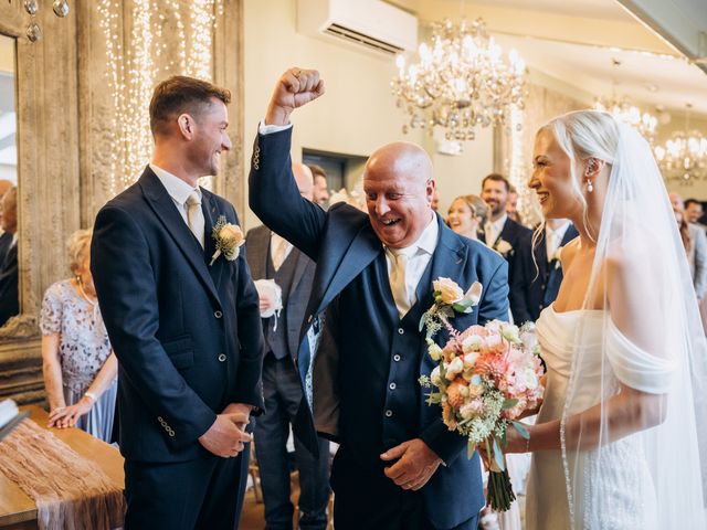 Brad and Hope's Wedding in South Cave, East Riding of Yorkshire 42