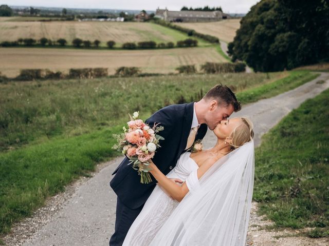 Brad and Hope's Wedding in South Cave, East Riding of Yorkshire 63